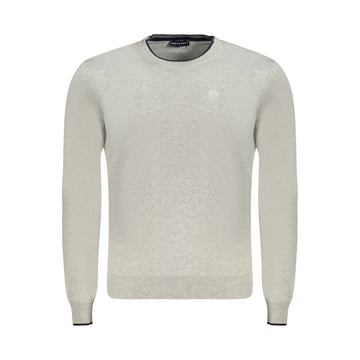 North Sails Brown Cotton Men Sweater