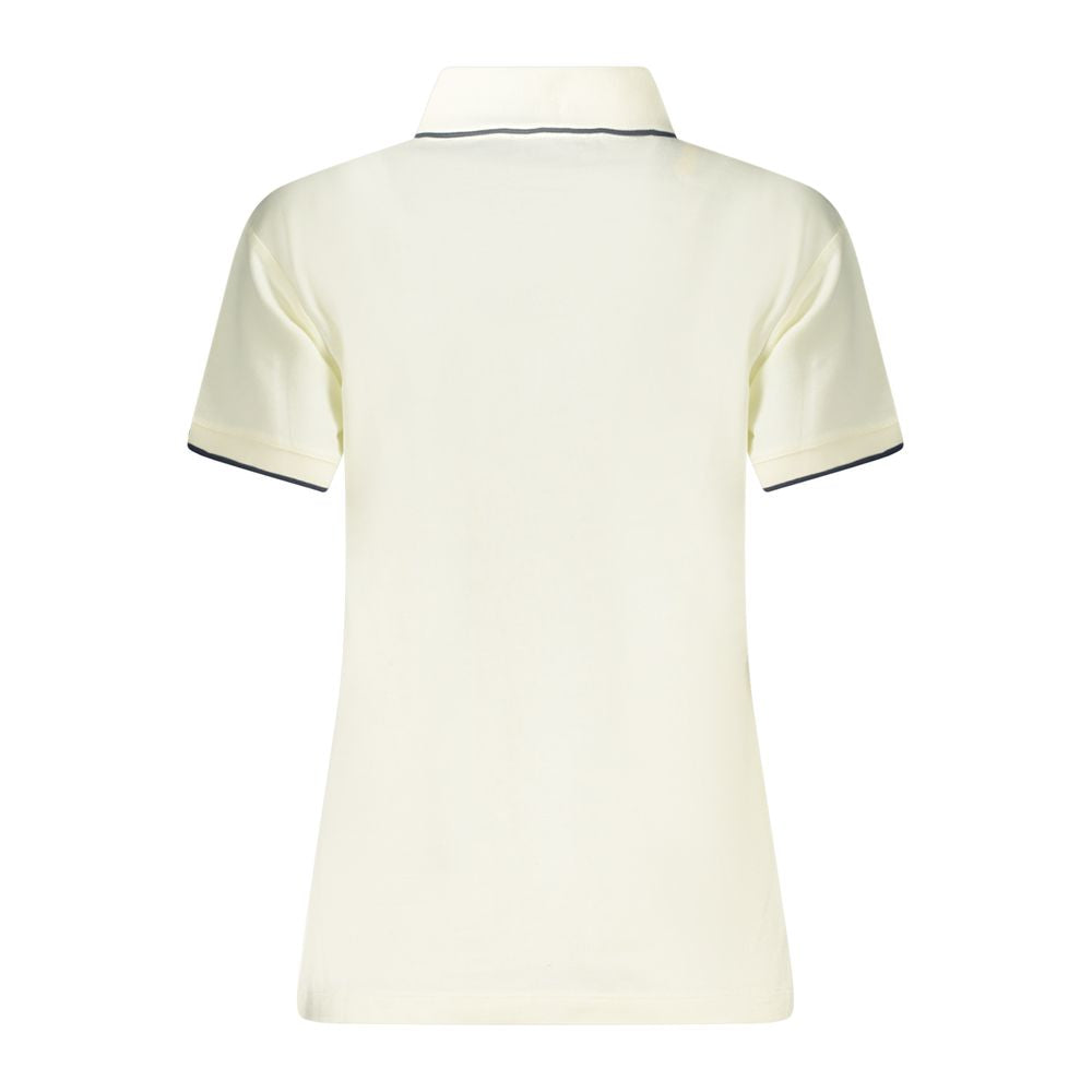 North Sails White Cotton Women Polo Shirt