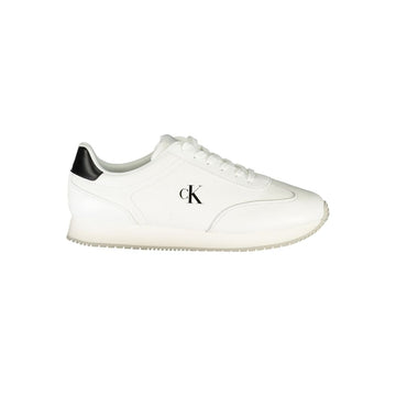 Calvin Klein White Leather Men Sneaker