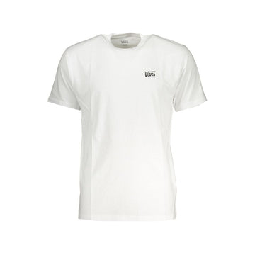 Vans White Cotton Men T-Shirt