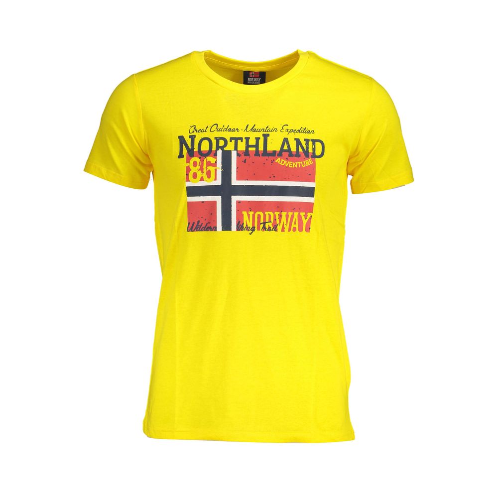 Norway 1963 Yellow Cotton Men T-Shirt