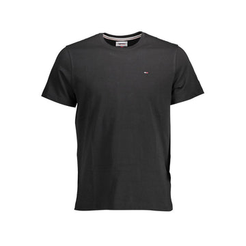 Tommy Hilfiger Black Organic Cotton Men T-Shirt