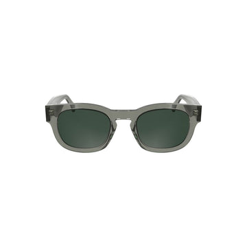 Calvin Klein Gray Acetate Women Sunglasses