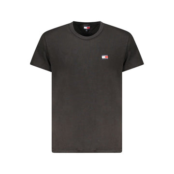 Tommy Hilfiger Black Cotton Men T-Shirt