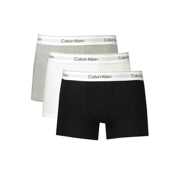 Calvin Klein Brown Cotton Men Boxer