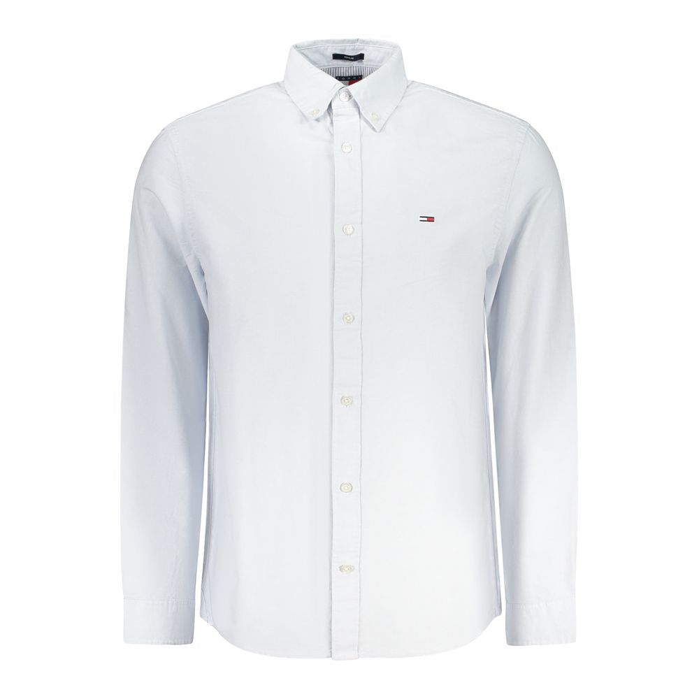 Tommy Hilfiger Blue Cotton Men Shirt