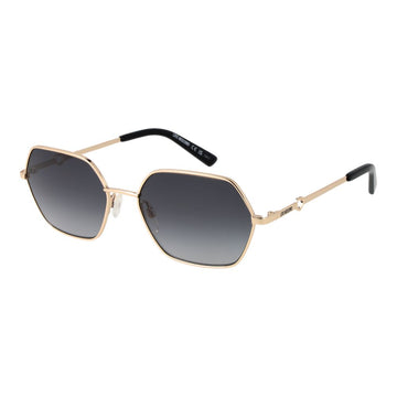Love Moschino Gold Metal Sunglasses