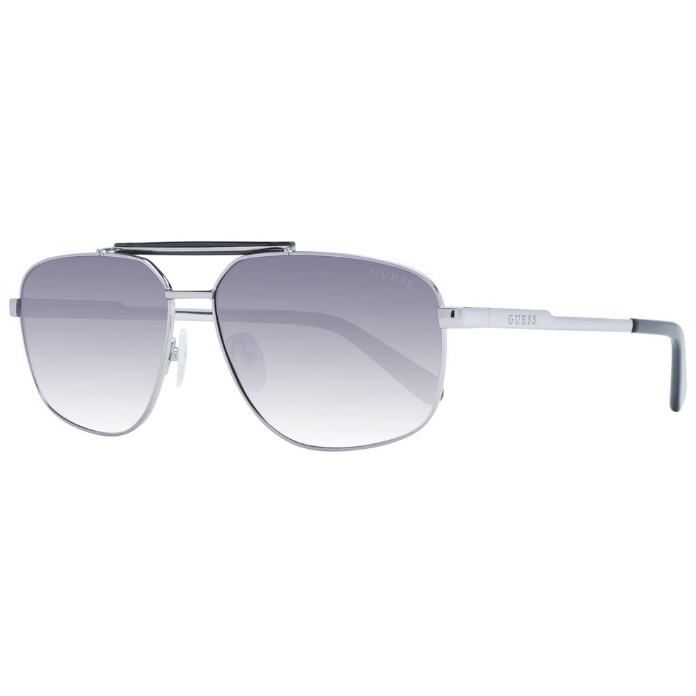 Guess Silver Metal Sunglasses