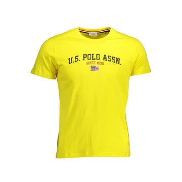 U.S. POLO ASSN. Yellow Cotton T-Shirt