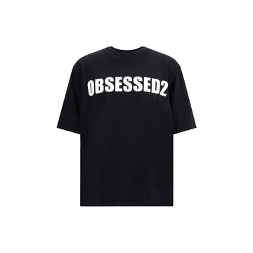 Dsquared² Black Cotton T-Shirt