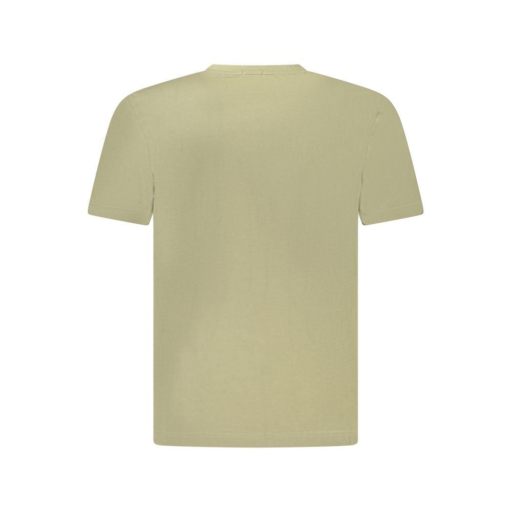 Hugo Boss Green Cotton Men TShirt