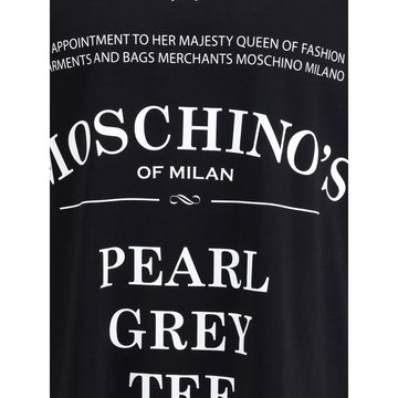 Moschino Black Cotton T-Shirt