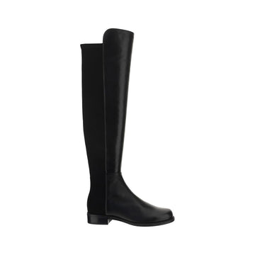 Stuart Weitzman Black Rubber Over The Knee