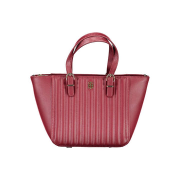 Tommy Hilfiger Red Polyethylene Handbag