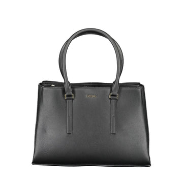 Calvin Klein Black Polyester Handbag