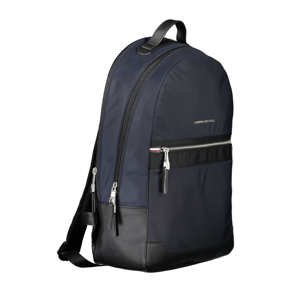 Tommy Hilfiger Blue Polyester Backpack