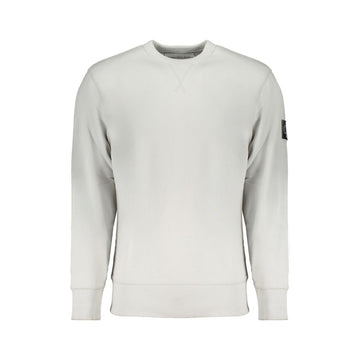 Calvin Klein Gray Cotton Men Sweater