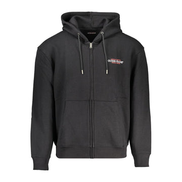 Guess Jeans Black Cotton Men Sweater