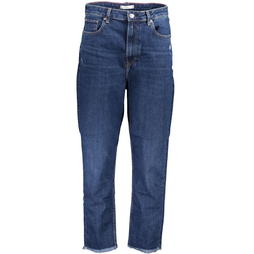 Tommy Hilfiger Blue Cotton Women Jeans