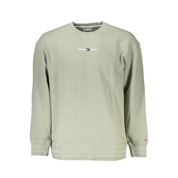 Tommy Hilfiger Green Cotton Men Sweater