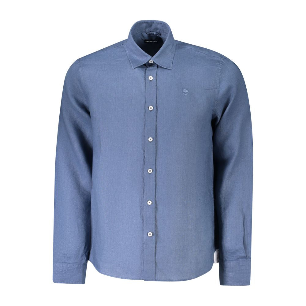 North Sails Blue Linen Shirt