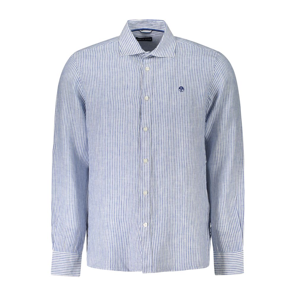 North Sails Blue Linen Shirt