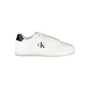 Calvin Klein White Leather Men Sneaker