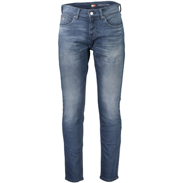Tommy Hilfiger Blue Cotton Men Jeans