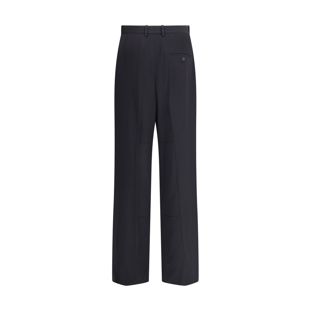 Balenciaga Black Viscose Dress Pants