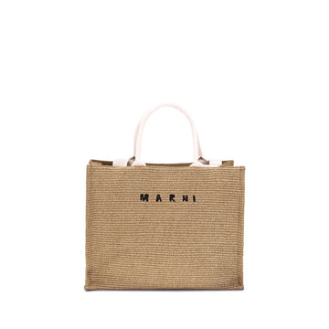 Marni Beige Polyamide Shoulder Bag