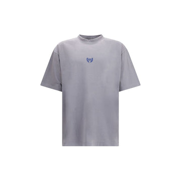 Balenciaga Gray Cotton T-Shirt