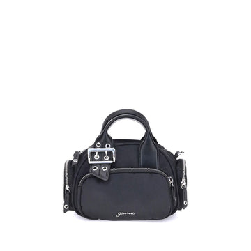 Ganni Black Nylon Shoulder Bag