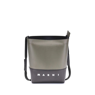 Marni Green Polyester Shoulder Bag
