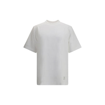 Thom Browne White Cotton T-Shirt