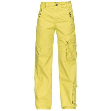 PINKO Green Cotton Women Cargo Pant