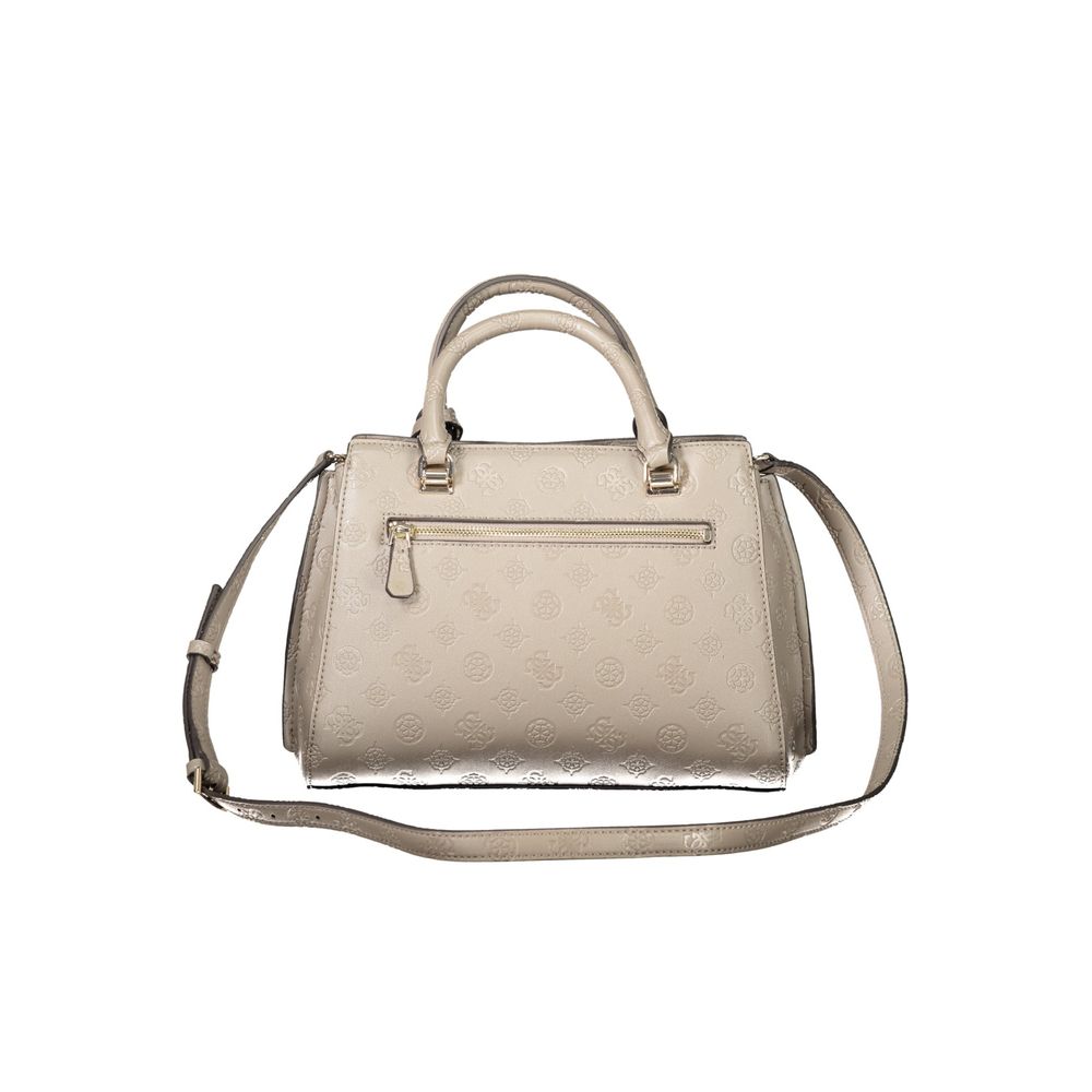 Guess Jeans Beige Polyethylene Women Handbag
