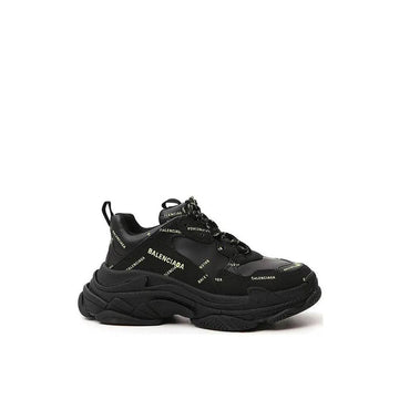 Balenciaga Black Calfskin Chunky Sneakers