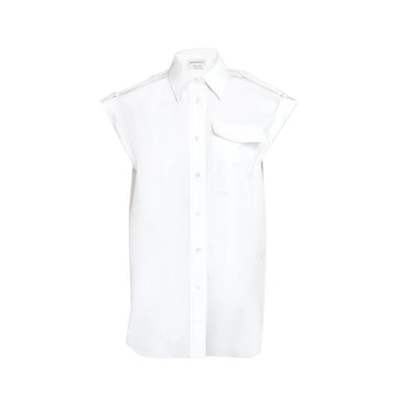 Alexander McQueen White Cotton Shirt