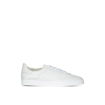 Givenchy White Calfskin Low Top Sneakers