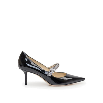 Jimmy Choo Black Calfskin High Heel Pumps