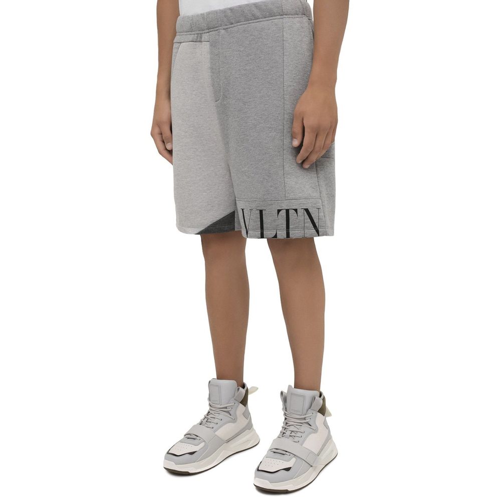 Valentino Gray Modal Shorts