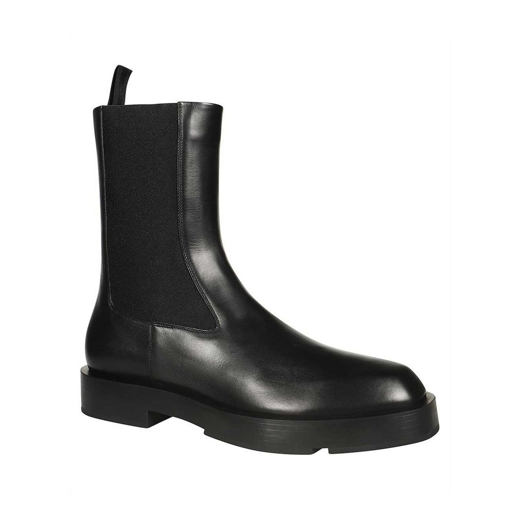 Givenchy Black Calfskin Chelsea Boots