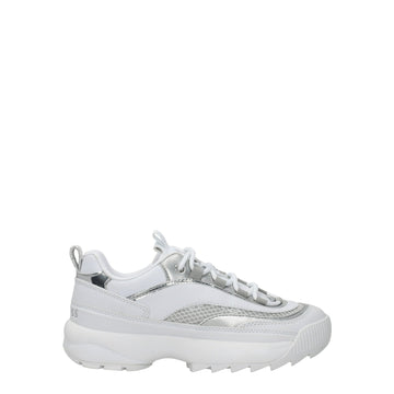 Guess White Polyethylene Chunky Sneakers