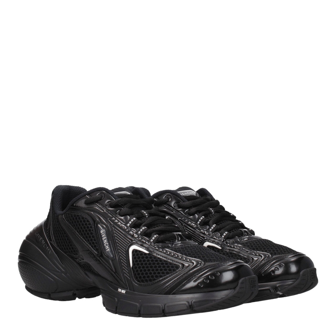 Givenchy Black Fabric Athletic Sneakers