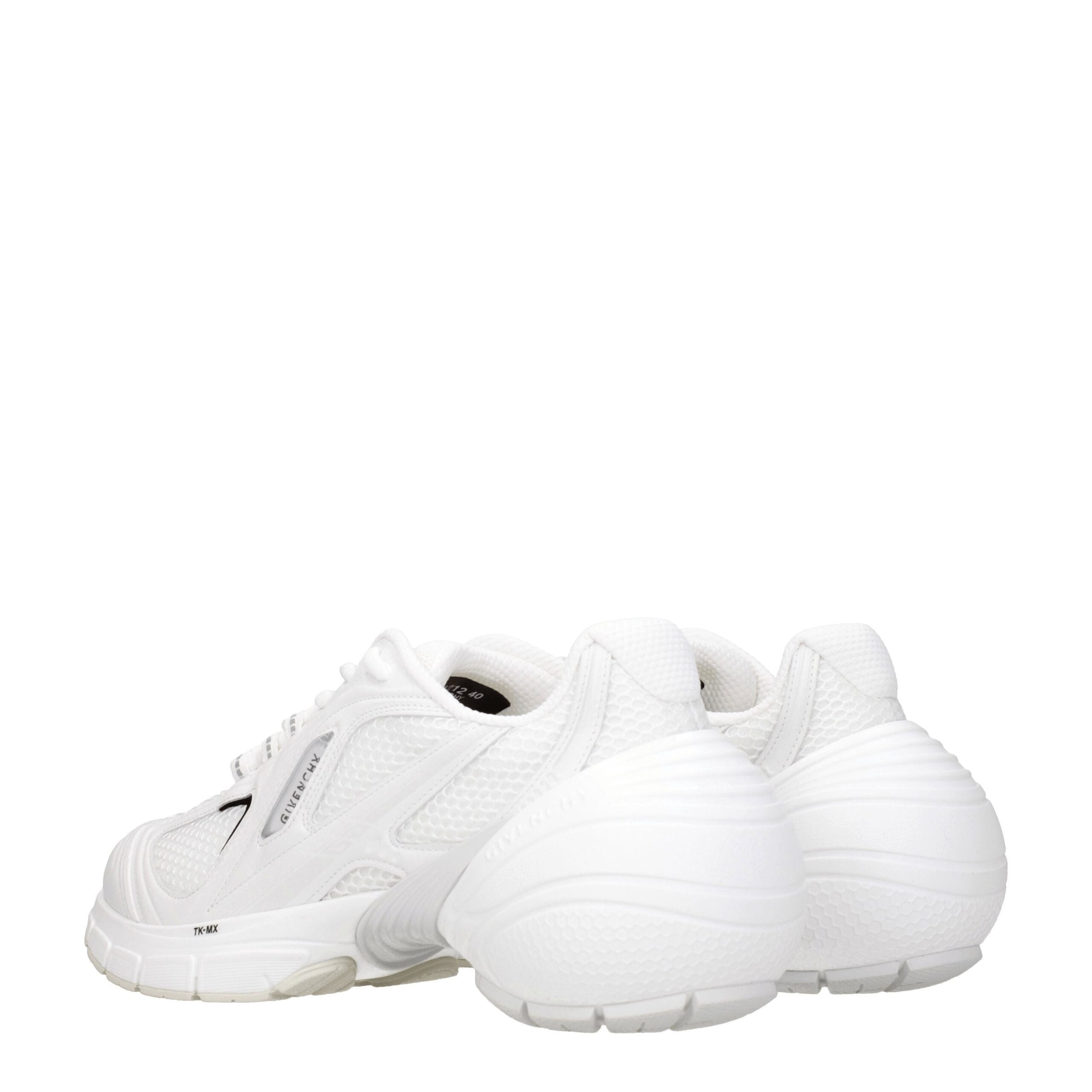 Givenchy White Fabric Athletic Sneakers