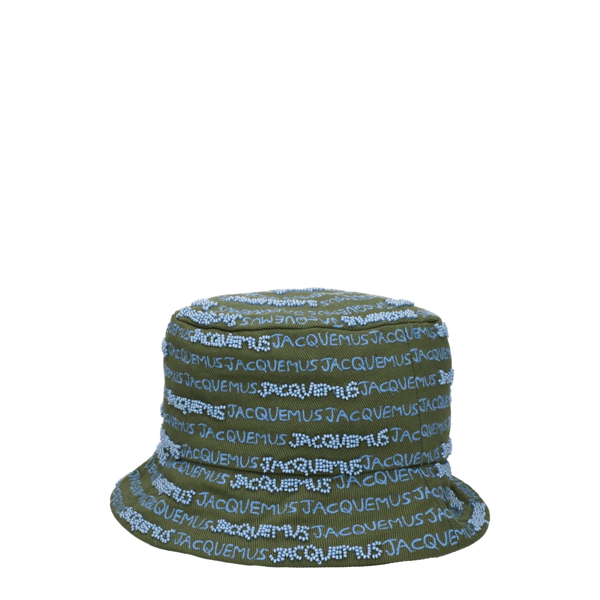 Jacquemus Green Cotton Bucket Hat