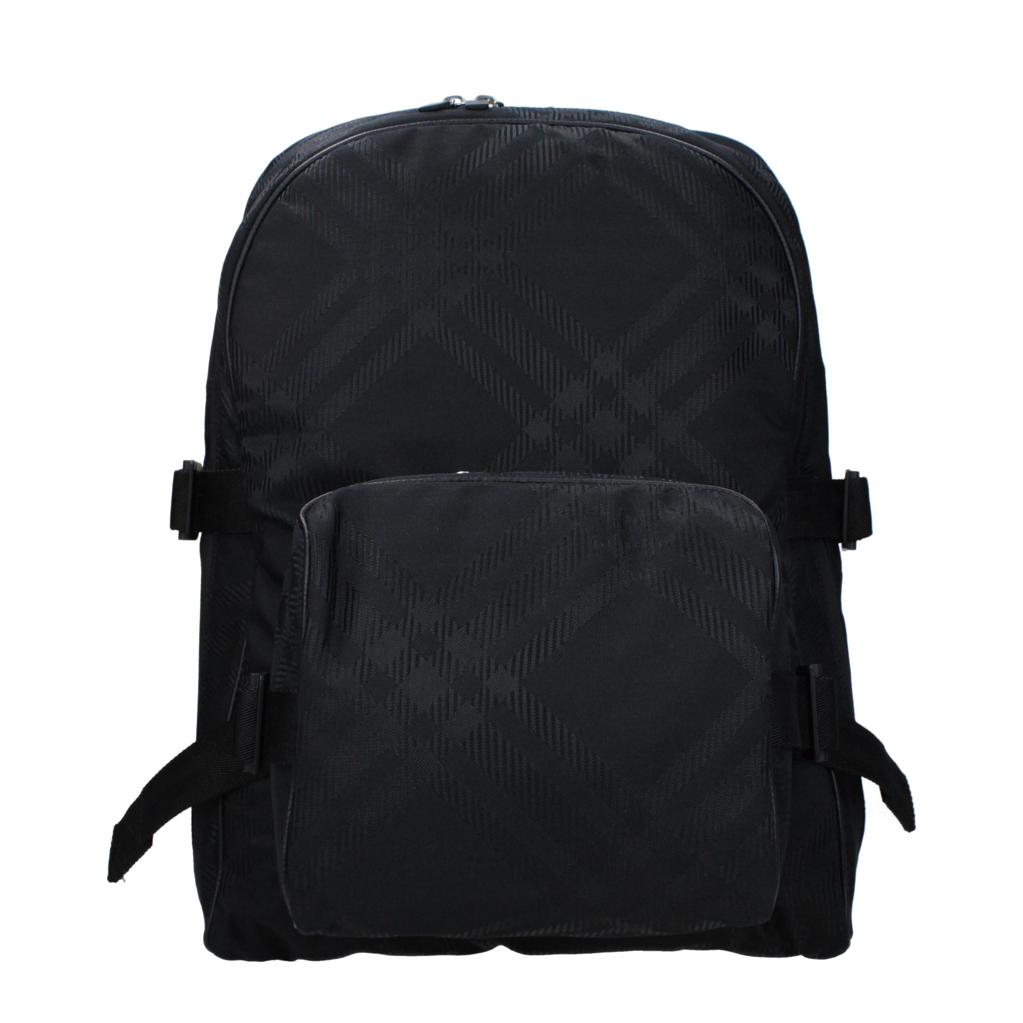 Burberry Black Fabric Backpack