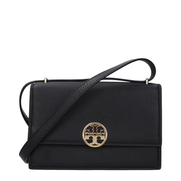 Tory Burch Black Leather Crossbody Bag