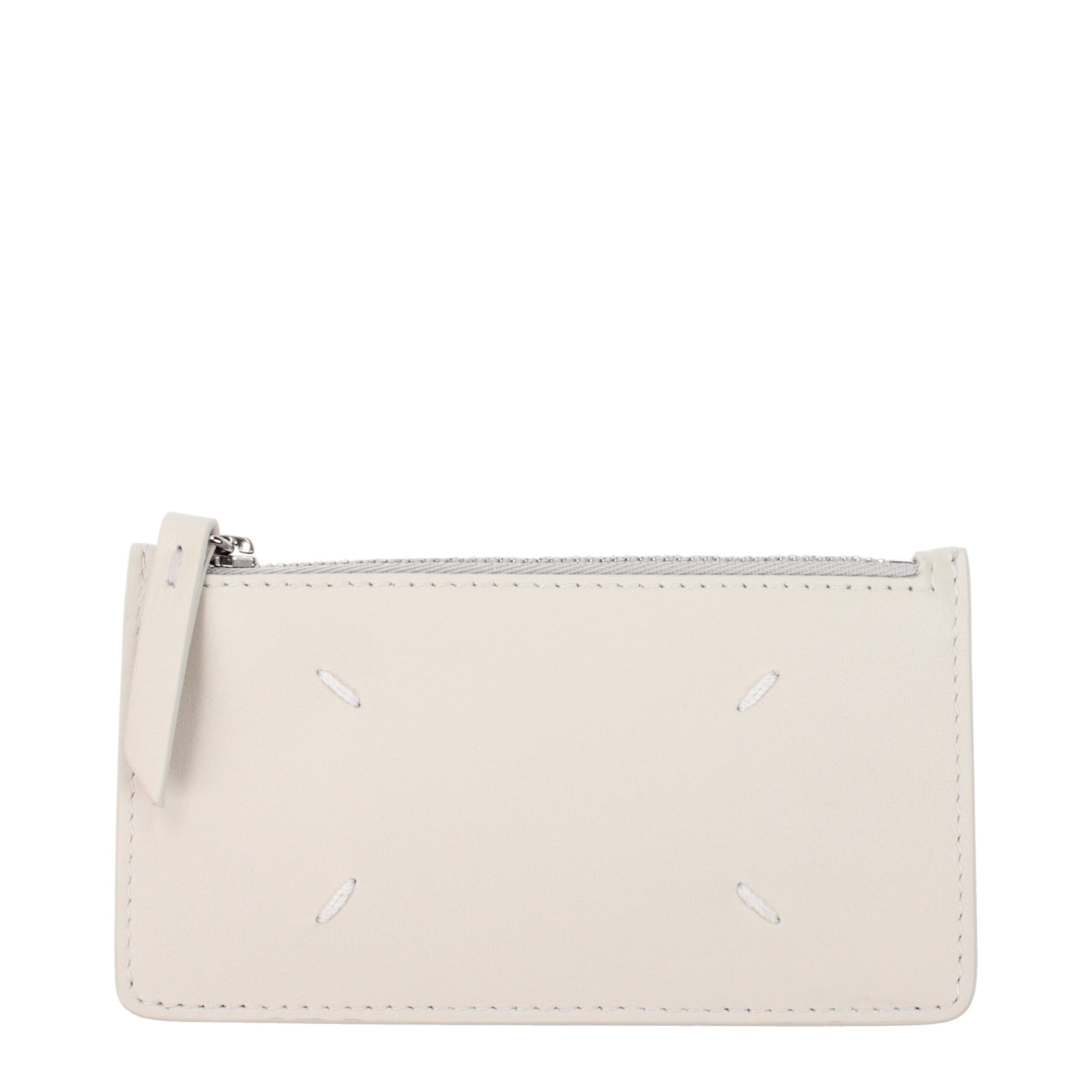 Maison Margiela Beige Leather Wallet