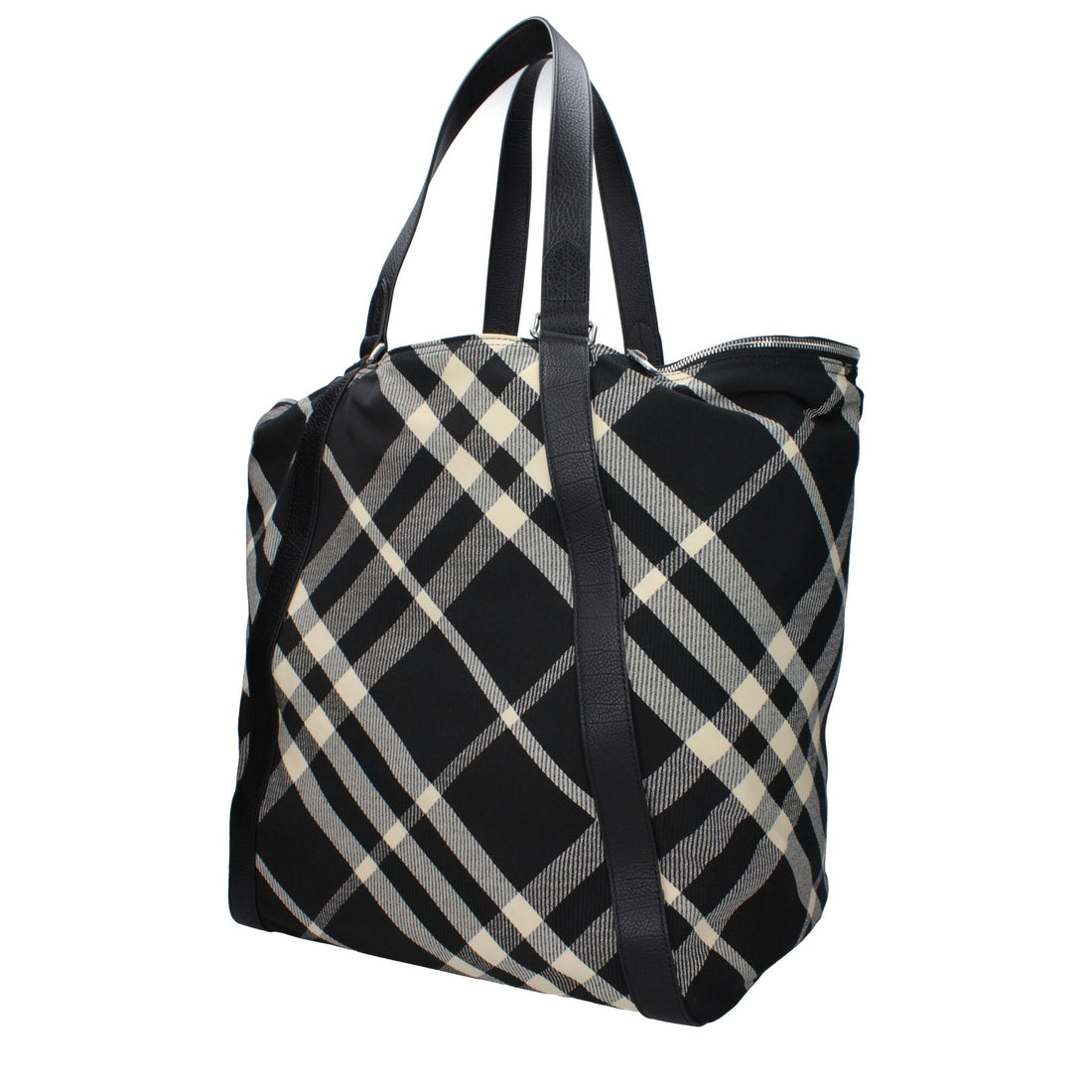 Burberry Black Fabric Shoulder Bag